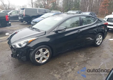 2016 Hyundai Elantra Value Edition from USA, damaged, VIN 5NPDH4AE4GH784711